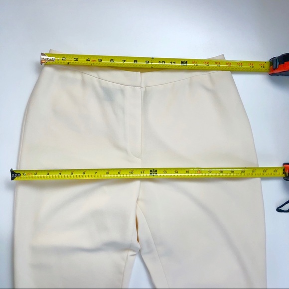 Lauren Ralph Lauren Cream Color zip up dress Pants - Picture 6 of 8